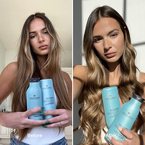 Pureology Strength Cure Strengthening Conditioner For Damaged & Color Treated Hair, 9 Fl Oz #TOP7