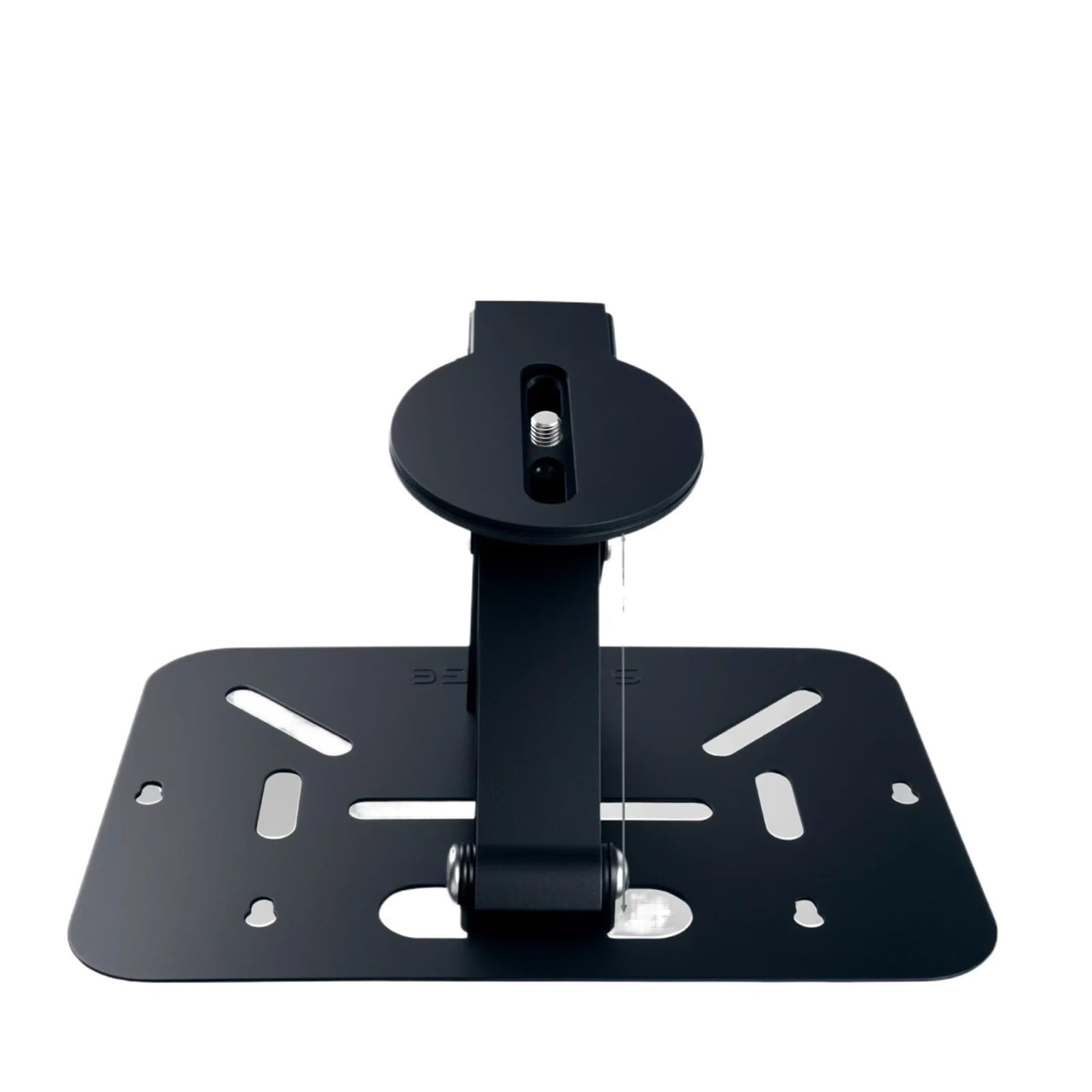 Goancsnflnd Black Projector Stand Table Foldable Desktop Mount Ceiling 180 Degree Adjustment Universal 1/4" Screw For Most Mini Projectors(Black)
