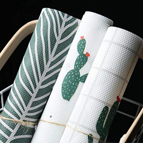 Sets de table rigides antitaches en PVC tissé lavable ultra résistant - 7