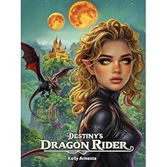 Destiny's Dragon Rider Audiolibro Por Kelly Armenta arte de portada