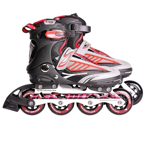 Bel - Patins Inline Future Pro Ajustável Vermelho