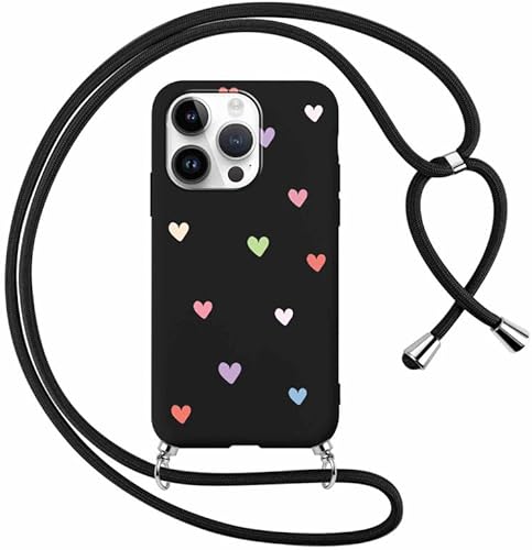 Foonary Funda con Cuerda para Apple iPhone 11 Pro MAX 6,5", Carcasa Ultrafina Si