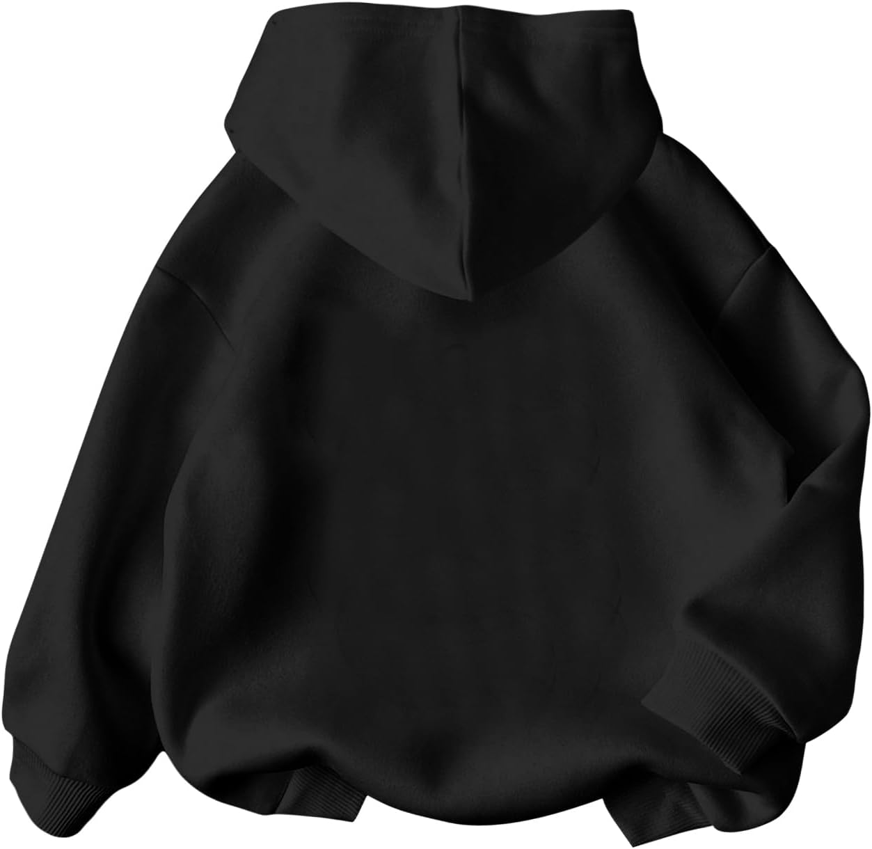 WDIRARA Women's Cherry Graphic Hoodie Long Sleeve Hooded Sweatshirts Cute Pullover Tops - Image 3