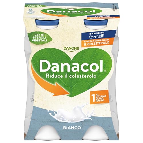 Danacol Yogurt Bianco, 4 x 100g