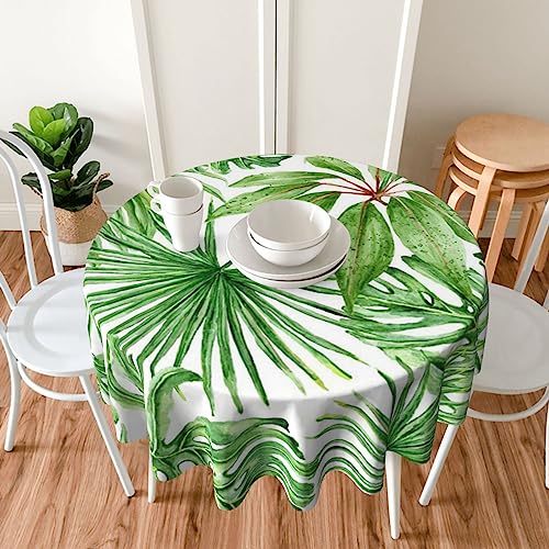 Nappe ronde imperméable antitache 152 cm pour repas sans stress OUSIKA - 8