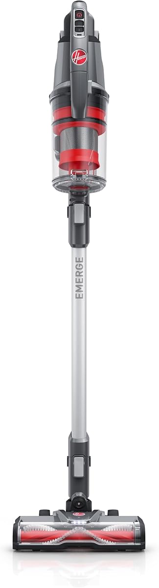 Amazon.com - Hoover ONEPWR WindTunnel Emerge Cordless Stick Vacuum Cleaner, Lightweight Stick Vac, Powerful and Quiet Cleaning, Self Standing, No Wall Mount Required, Cordless Vacuum Cleaners for Home Use