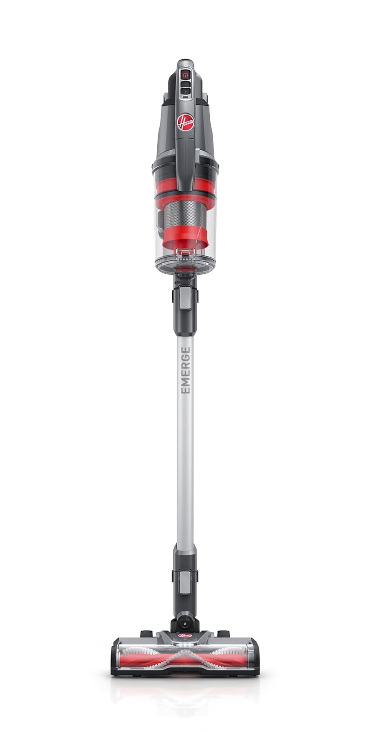 Hoover ONEPWR WindTunnel Emerge Cordless Stick Vacuum Cleaner Lightweight Stick Vac Powerful and Quiet Cleaning Self Standing No