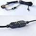 2 Pcs Parking Sensors Extension Cord Parktronic Backup Radar 2 Pin Cable Line Kit for Car Auto Vehicle