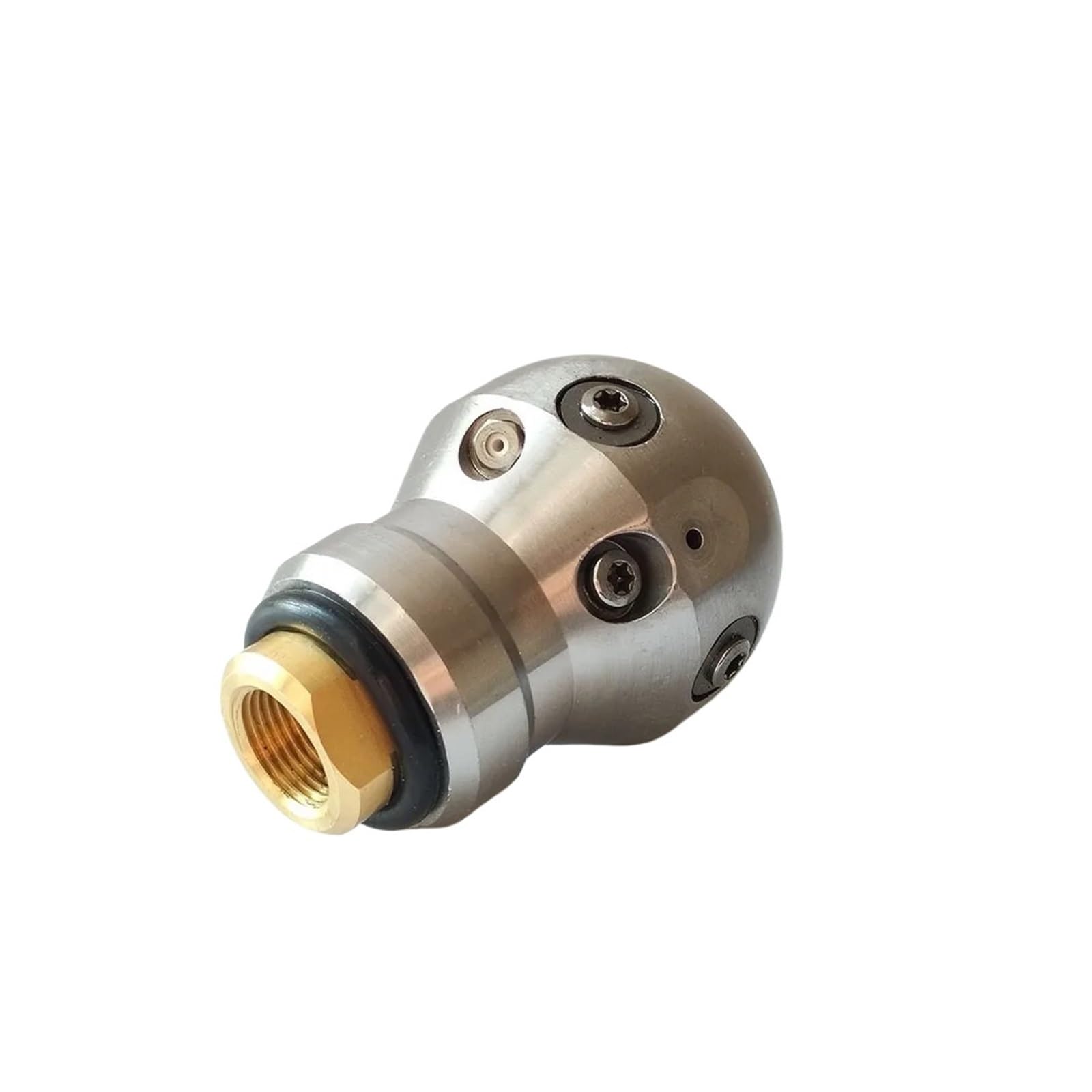 Ugello jet a sfera rotante tagliente per jetter fognario, 3/8