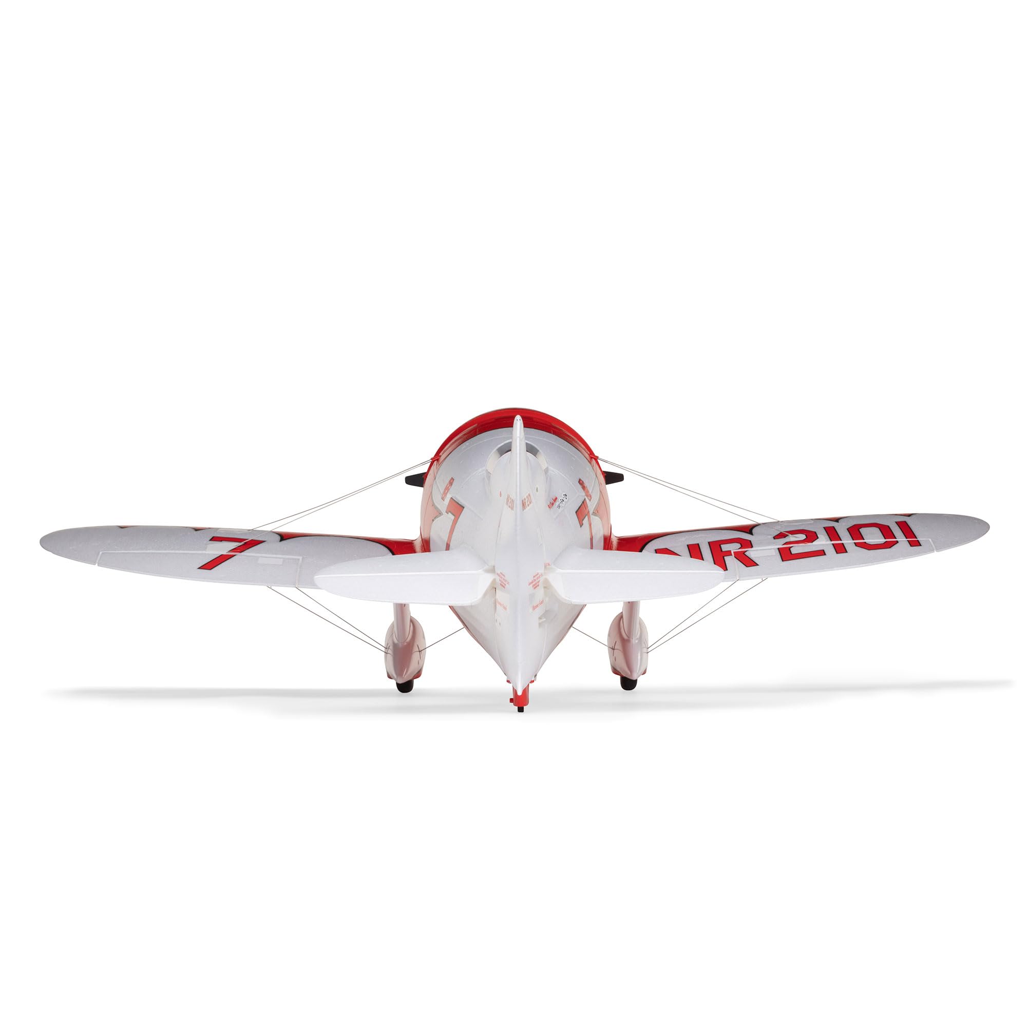 E-flite RC Flugzeug Gee Bee R-2 1,0 m BNF Basic (Sender, Akku und Ladegerät NICHT im Lieferumfang enthalten) mit AS3X+ und Safe Select, EFL020550