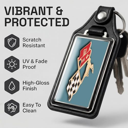 Image of Brotherhood Car Key Chain for Impala - Classic Models Keychain for Men and