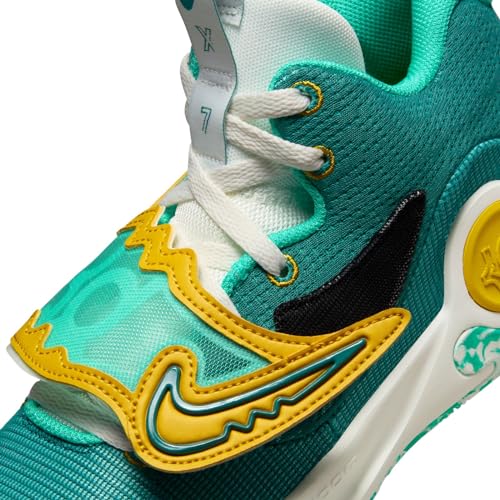 Nike Women's Air Force 1 PLT.af.ormSneaker, Clear Jade Geode Teal Sail Vivid Sulfur, 11 US