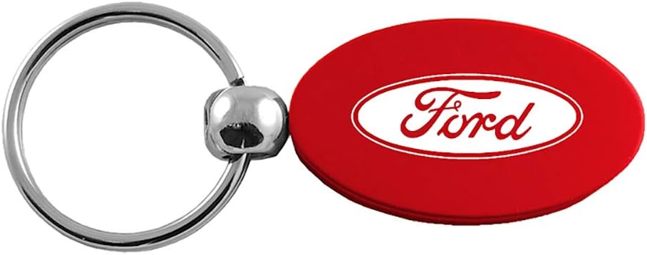Au-TOMOTIVE GOLD Oval Key Ring for Ford Focus