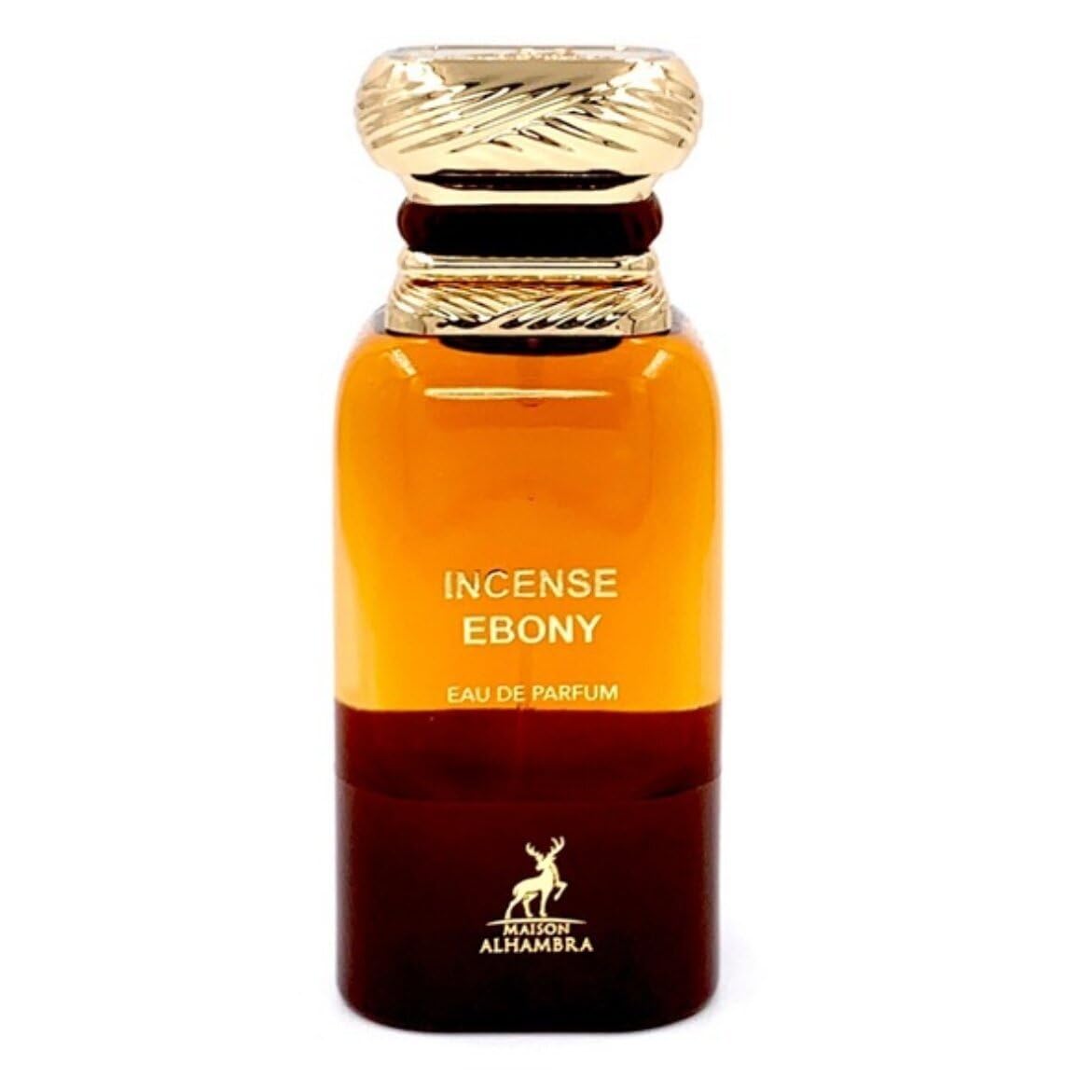 Maison Alhambra Incense Ebony Eau de Parfum, 80 ml, Natural Spray