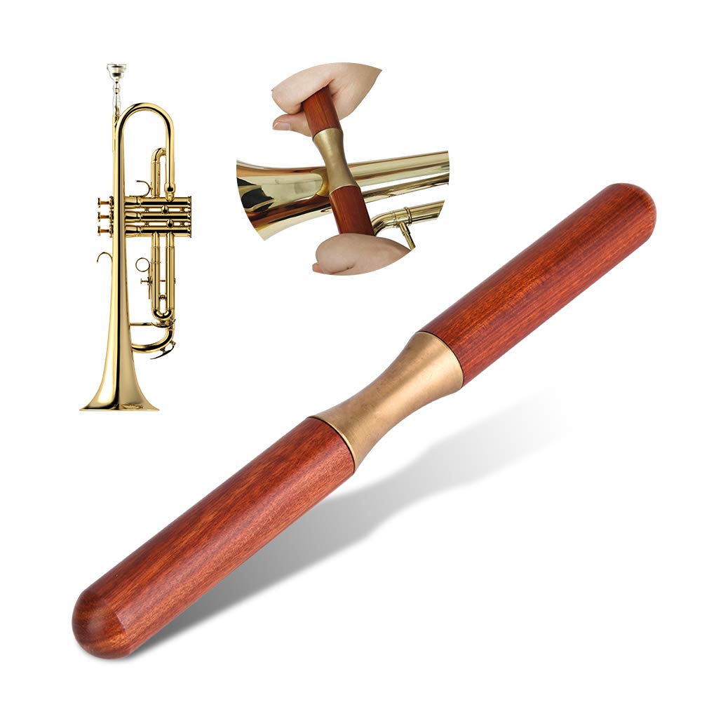 Rodillo de Presión para Mango de Saxofones HUASON, Herramienta de Reparación de Saxofones, Herramienta de Reparación de Instrumentos de Viento de Metal de Palisandro Rojo