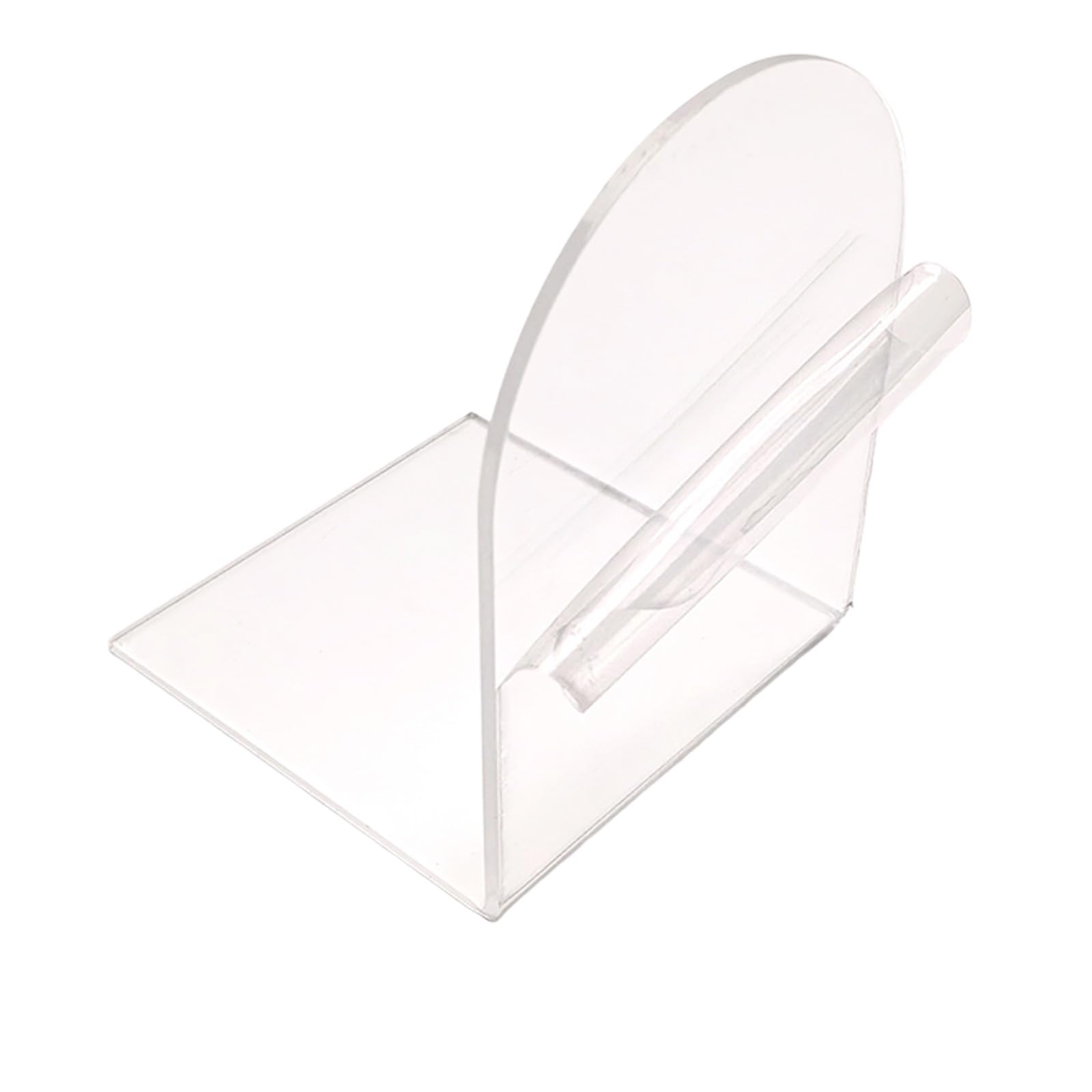 Clear Books Stand for Display Elegant Acrylic Bookends Book Display Stand Bookshelfs for Displaying Books, Music Sheets Creative