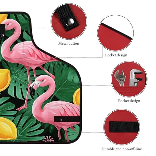Delantal para Carpintería con 9 Bolsillos Ajustable miniatura 3