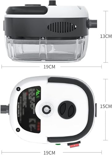 Miniatura 9 de Sunydog Limpiador de vapor portátil de mano de 2500 W, máquina de limpieza de vapor a presión de alta temperatura con cabezales de cepillo para