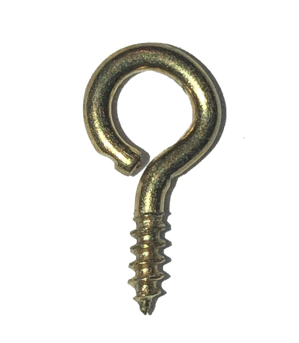 Amazon | 200ねじEye真鍮メッキ7 / 16 