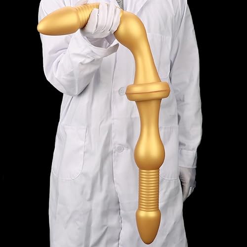 Miniatura 8 de Cuentas anales superlargas, rosca de tornillo de silicona líquida, tapón a tope con ventosa fuerte, tapón anal largo para masaje de próstata,