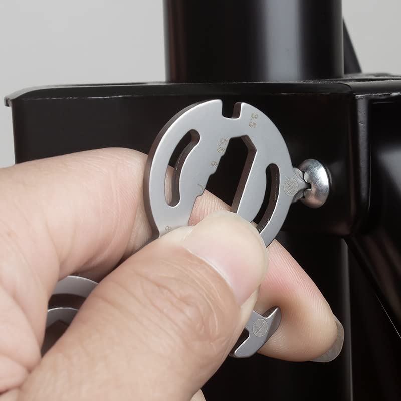 IKOPFLN Outil Multifonction Vélo - Clés Allen, Tournevis, Décapsuleur Avec Mousqueton