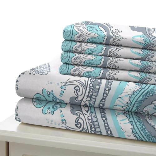 Housse de couette imprimé 3D microfibre double avec fermeture éclair pratique