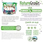 Nature Gnaws USA Turkey Tendons for Dogs (8oz) - Delicious Grain Free Reward Snack for Small, Medium & Large Breeds - Premium Natural Dog Chew Treats - Image 5