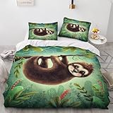 🍀 Conception de fermeture à glissière cachée: pratique pour mettre et sortir votre couette.