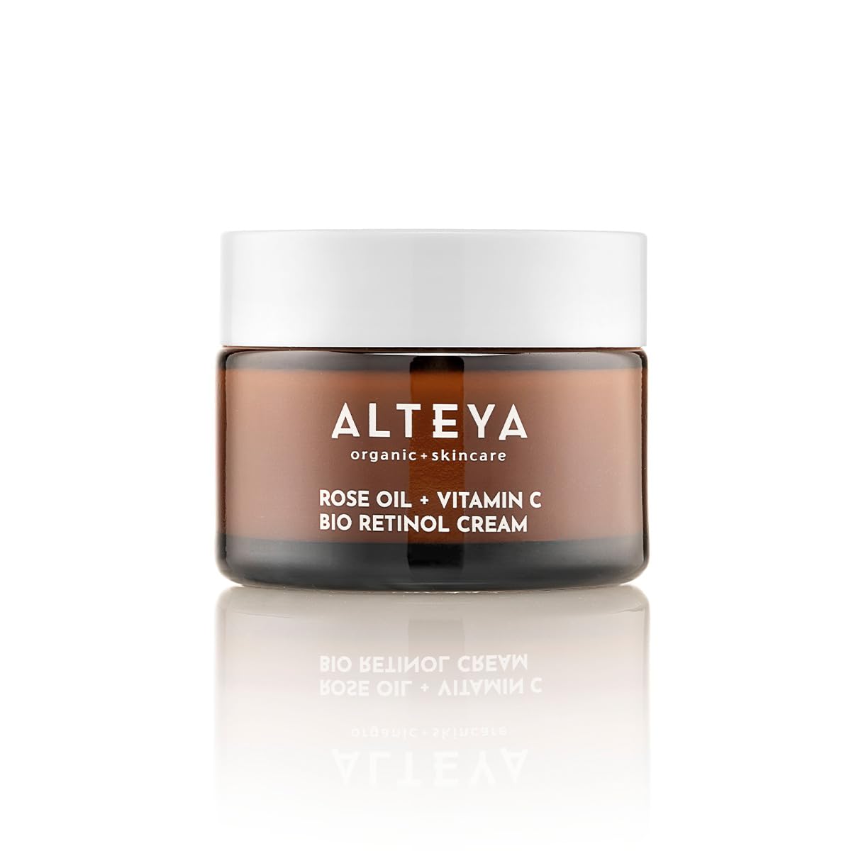 Alteya Organics Luminous Rose Pure Moisture Face Cream 50 ml - NaTrue Certified Organic 100% Pure Natural, Lightweight Hydration, All Skin Types