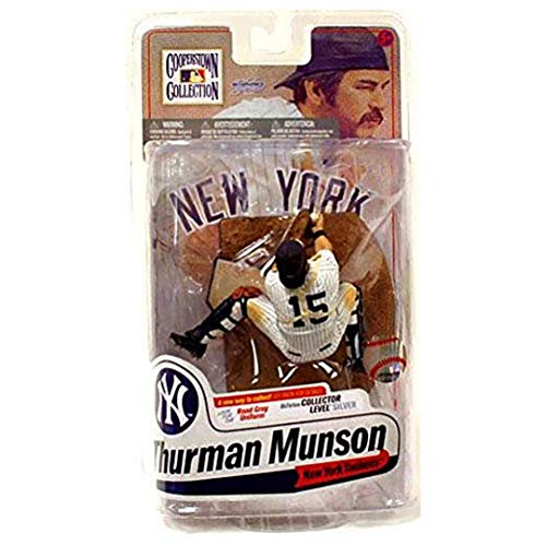 New York Yankees Mcfarlane 2010 MLB Thurman Munson Cooperstown Series 7 Action Figure