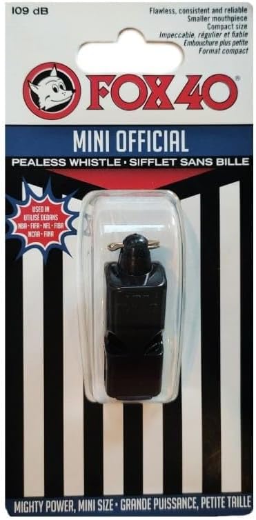 Silbato Fox 40 Mini Oficial Negro miniatura 1