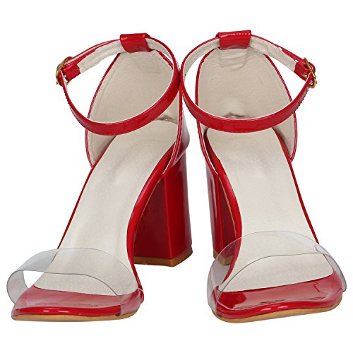Image of Misto Women's and Girl's Formal Casual Suede Leather Block Heel Sandal