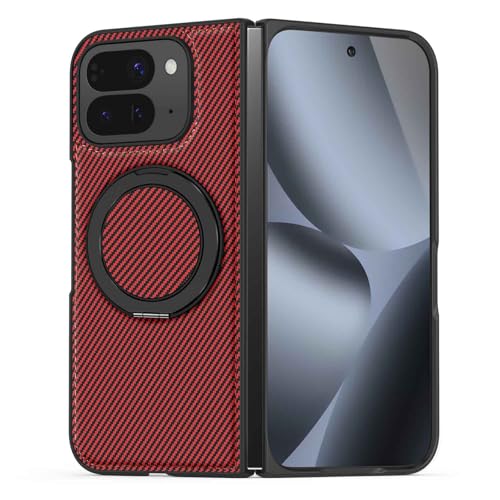 MEIXILU �K�p�Ώ�Google Pixel 10 Pro Fold�p�}�O�l�b�g�P�[�X�A�X�C�x�������O�X�^���h�J�o�[�A�J�[�{���t�@�C�o�[�����A�X�����ȑϏՌ��ی�V�F��,��,10PROFOLD