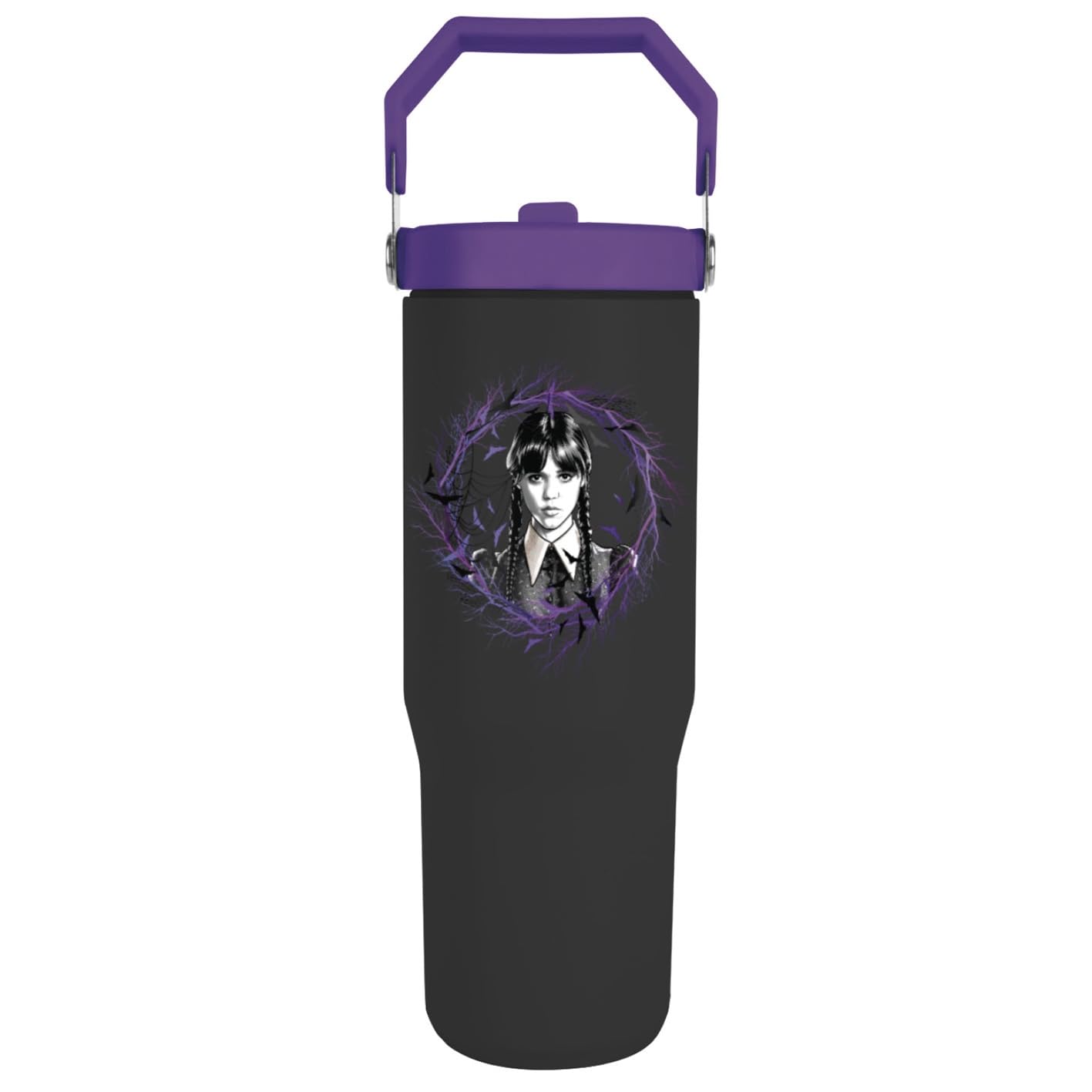 Wednesday Aadams 30oz/900ml Tumbler Mug - Travel Mug, Double-Wall Vacuumed