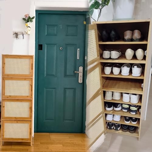 Meuble à chaussures pour entrée à 6 niveaux - Étagère de rangement compacte - 2