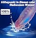 18CM Dicker & Realistischer Dildo Monster Fantasy Dildo Erotischen Fantasien mit 8 Vibrationen & 1 Orgasmus Modus Aus Flüssiges Silikon für Vaginal und Anal Sex Sexspielzeug Analdildos mit Saugnapf