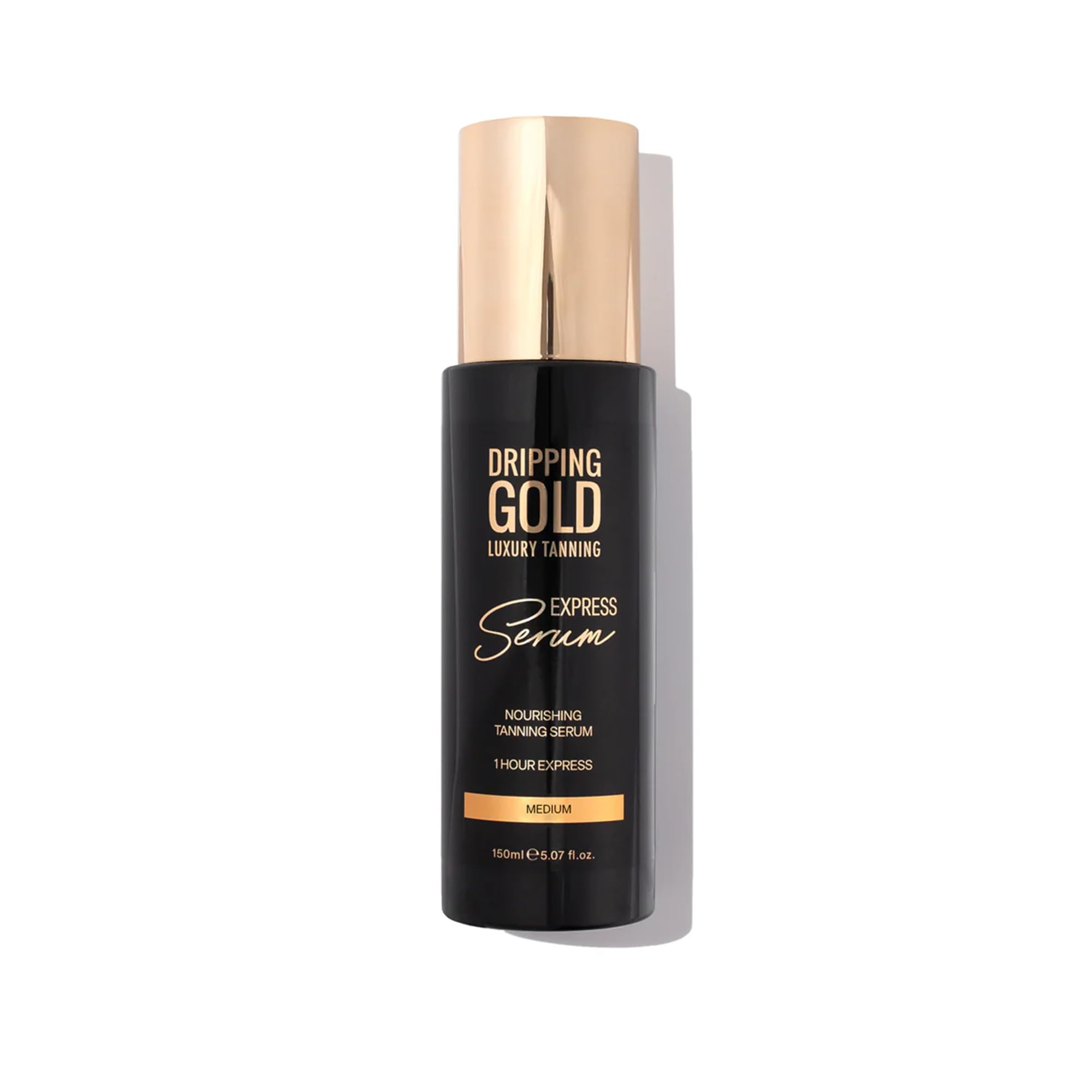 Dripping Gold Luxury Tanning Express Serum - Medium, Brown