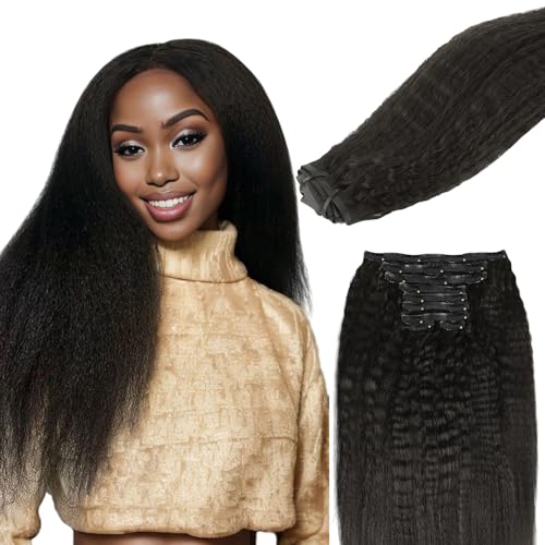 Lashey Seamless Clip in Hair Extensions Human Hair 150g 9pcs
