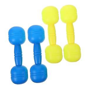 Teractive Boys and Girls Dumbbells Set 2 Pairs Hand Weights Dumbbell Boys and Girls Weights for Gymnastics Training