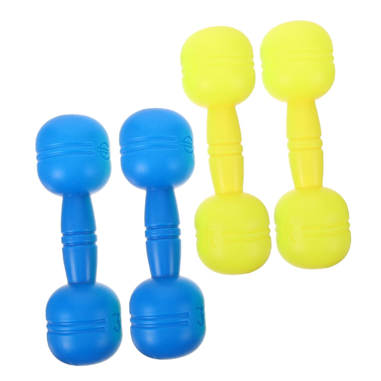 Teractive Boys and Girls Dumbbells Set 2 Pairs Hand Weights Dumbbell Boys and Girls Weights for Gymnastics Training