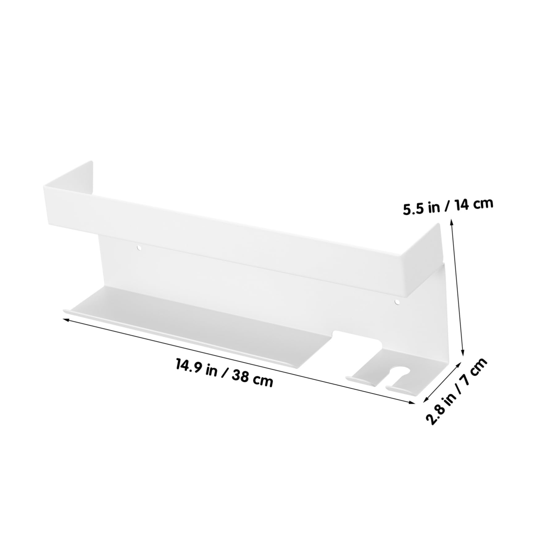 ERINGOGO soporte para secador de pelo estante para hierro para el cabello soporte para plancha de pelo organizador de almacenamiento de secador de pelo material de aluminio
