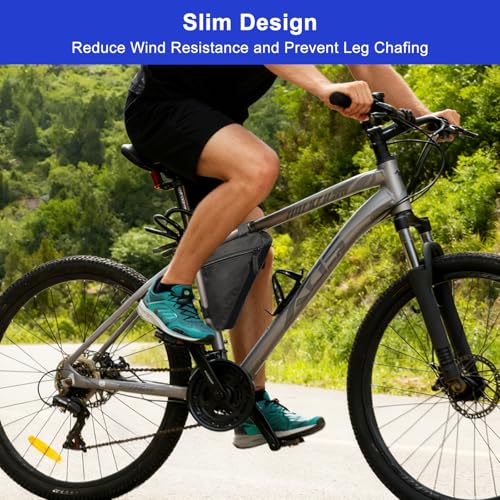 Bike Frame Bag, Premium Bike Pouch for Mountain Road Bike,