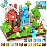 100 Pcs マグネットブロック 磁石ブロック おもちゃ 子供 知育玩具 磁石ブロック マグネット 男の子と女の子 おもちゃ 誕生日プレゼント クリスマス ギフト 贈り物