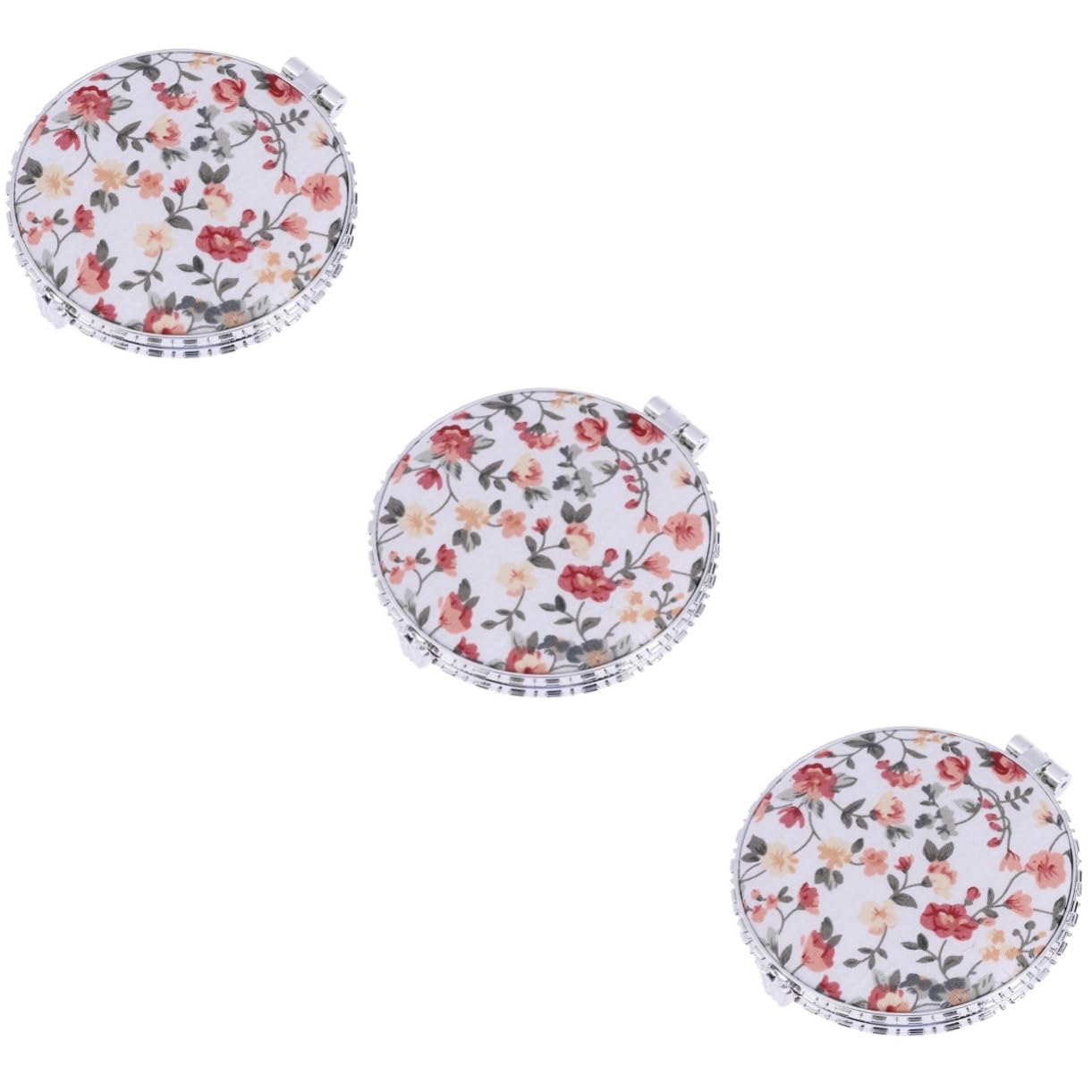 FRCOLOR 6pezzi Specchietto Tascabile Vintage Makeup Dimensioni Colori Casual Per Borse e