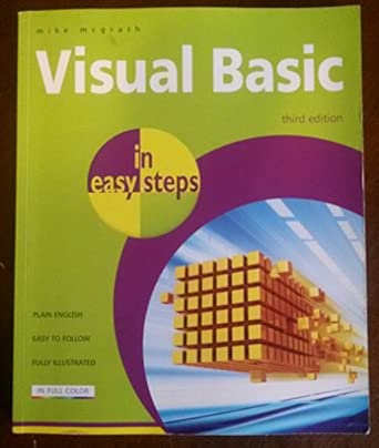 Visual Basic in easy steps 3rd Edition book cover