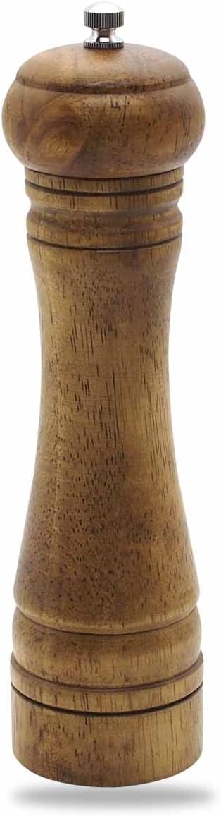 ミル 手動 岩塩 ミル ペッパー 胡椒 こしょう ソルト こしょう 花椒 スパイス用 調味料挽き 木製