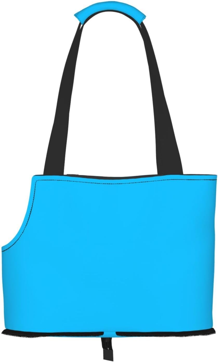 Light Blue Color Dog Purse Carrier,Pet Tote Bag, Bag for Small Dogs Cats Puppy