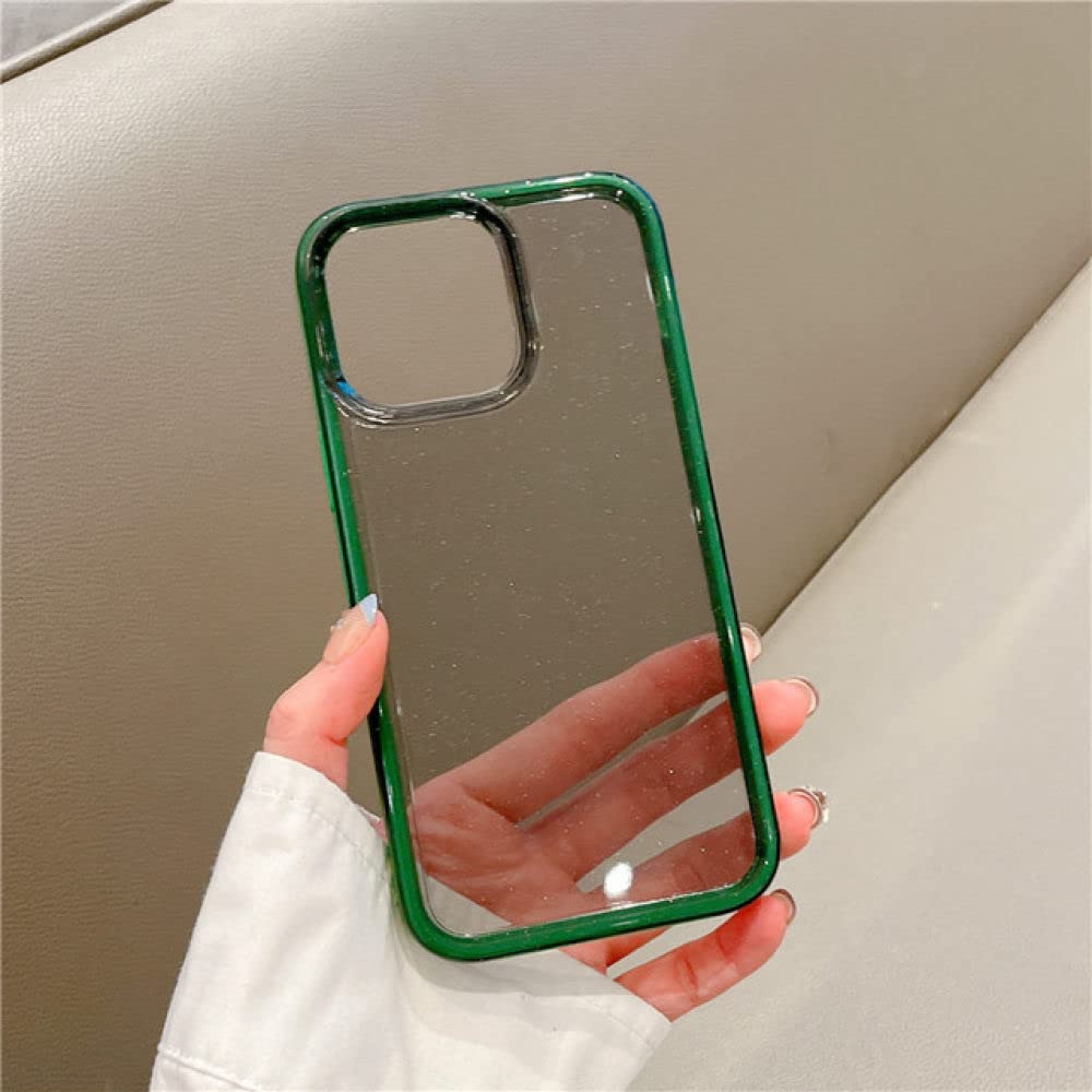 Coque iPhone 12 Pro Max luxe paillettes transparentes finition claire
