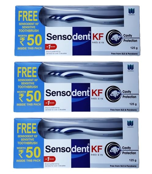 Shark Sensodent Kf Dental Toothpaste - 100 Gms (Set Of 3) (B01N6HZA2N) Amazon Price History, Amazon Price Tracker
