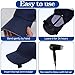 Classicseali 4pcs Hat Curver Tool,Durable Hat Bender Brim, Reusable Hats Brim Shaper, Hats Bending Tools, Men's Accessories, for Most Baseball Caps, Visor Shaping, Black